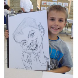 Caricaturiste ou portraitiste pour enfants