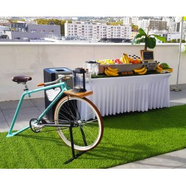 Smoocyclette animation smoothie et vélo cocktail à Lyon - Location décoration champêtre Lyon