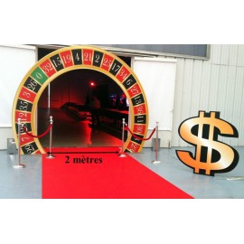 Arche en forme de Roulette casino