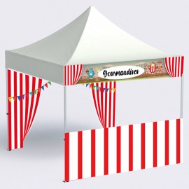 Stand thème fête foraine à Lyon - Animation avec stand forain style les années 1920 à 1940 - Stand pour jeux forains