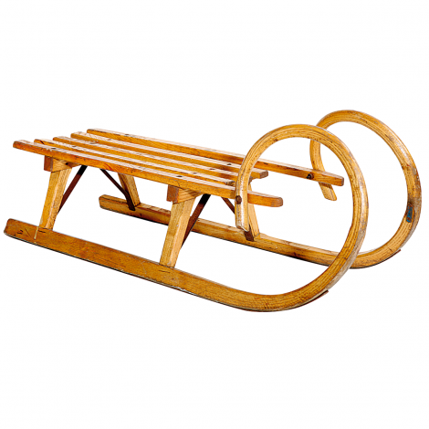 Location-luge-rétro-ancienne-luge-traditionnel-bois-marron-vintage-pour-decoration-nature-montagne-noel