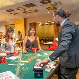 Organisation soirée Casino