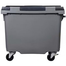 location-conteneur-poubelle-660L-lyon-pour-l-evenementiel - Conteneur à déchets 660 Litre