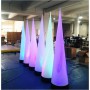 Cônes LED rempli d'air - Mobilier lumineux pour décoration de mariage
