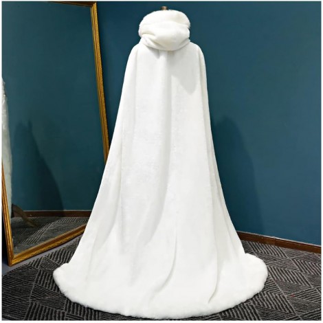 location-chale-blanc-long-fourrure-lyon-mariage