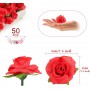 location-Fleurs-Artificielles-Deco-Tête-de-Rose-4-cm-Fausse-Fleur-Artificielles-Roses-Rouge-decoration -Fêtes-Mariage-lyon