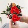 location-Fleurs-Artificielles-Deco-Tête-de-Rose-4-cm-Fausse-Fleur-Artificielles-Roses-Rouge-decoration -Fêtes-Mariage-lyon