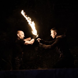 Les gardiens des flammes - Spectacle de feu et lumières