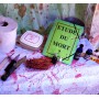 location-décor-gore-halloween-lyon-commode-d'opération sanglante