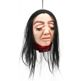 tete-decapitee-location-decoration-halloween-lyon-tete-de-femme-cheveux-noirs-arrachee-terrifiante-a-suspendre