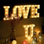 Location Lettre Lumineuse format 18 x 22,5 x 4,5 cm. Lettre LED décorative 