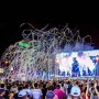 Lance à streamer - Canon à serpentins - réalisation de lancé de serpentins géants sur Lyon 