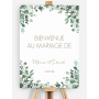 Panneau de bienvenue