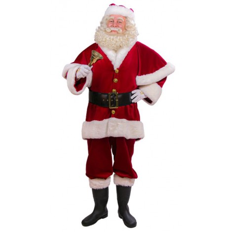 location-déguisement-costume-père-noël-luxe-lyon qualité-professionnels. AVEC CAPE
