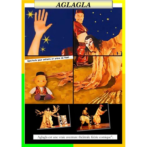 AGLAGLA Spectacle pour arbre de Noël à Annecy - Spectacle de théâtre pour enfants - Conte pour enfants -