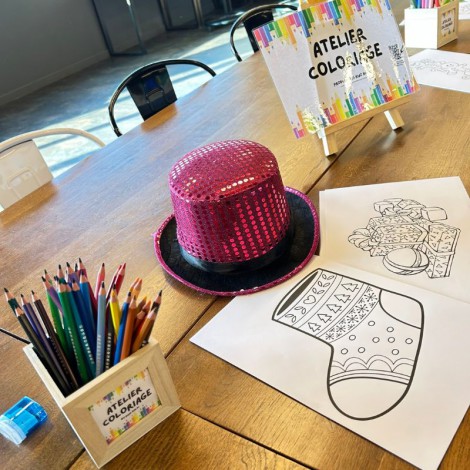 Atelier coloriage Lyon - Animation coloriage - Animation dessin pour enfants