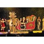 Animation de rue sur le thème de Noël - spectacle-animation-de-rue-lyon-noel-echassier-deguise-en-gavroche