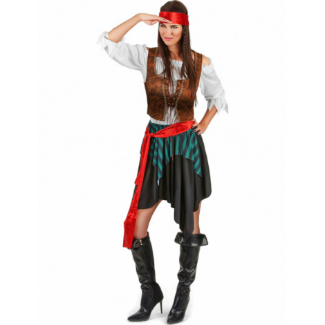 Déguisement pirate femme