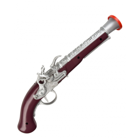 Pistolet pirate en plastique marron