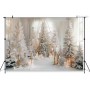 location-toile-décor-enneigé-sapin-de-noel-blanc-decor-photo-lyon-theme-noel-blanc-or-doree-bougies-neige-moderne