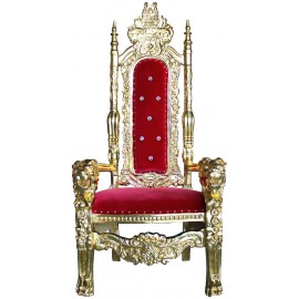 location de Trône LUXE sur Lyon - Trône Roi et Reine - Trône King