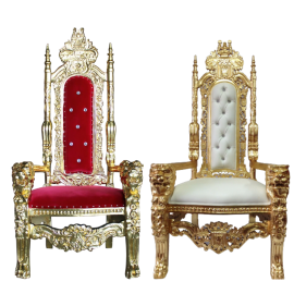 location de Trône LUXE sur Lyon - Trône Roi et Reine - Trône King