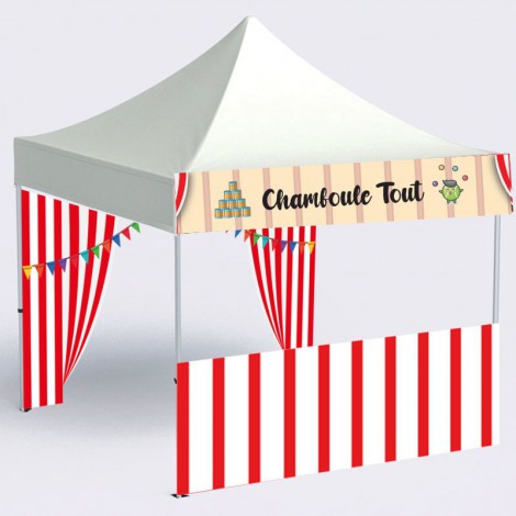 Stand thème fête foraine à Lyon - Animation avec stand forain style les années 1920 à 1940 - Stand pour jeux forains