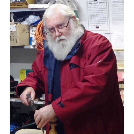 Sosie du Père Noel - Michel A pied - homme ressemblant au père Noel - Acteur pour père Noel - Père noël haut de gamme