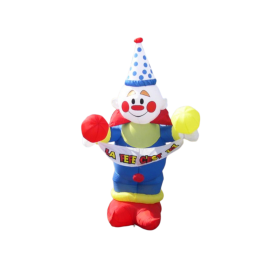 location Clown gonflable - Clown d'accueil - Clown à air gonflé décoration fêtes pour enfants à Lyon