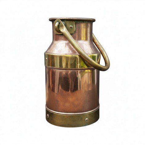 Location-pot-a-lait-cuivre-vintage-decoration-retro-country-nature-campagne-montagne-anncienne-fermier-lyon-vase a fleurs