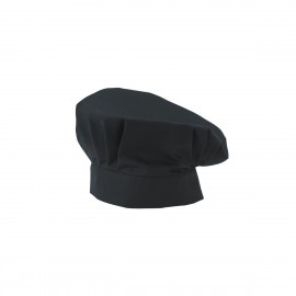 location-toque-de-chef-noir-pour-stand-restauration-rapide-lyon et tablier noire