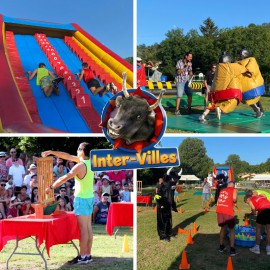 Animation inter villes - Organisation INTERVILLE - Réalisation épreuves interville - Olympiades de jeux 