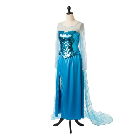 Location déguisement Elsa Reine des Neiges Lyon - Robe Elsa reine des Neiges location Lyon