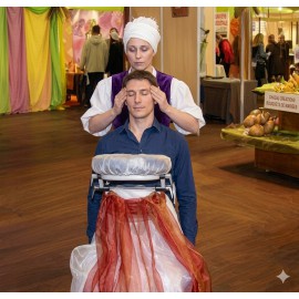 Stand Massage et bien être à Lyon - Prestation pour l'événementiel - Espace détente et revitalisation lors de soirées