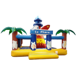 Jeu d'escalade Gonflable lyon - Phare d'escalade - Structure gonflable multi jeux lyon