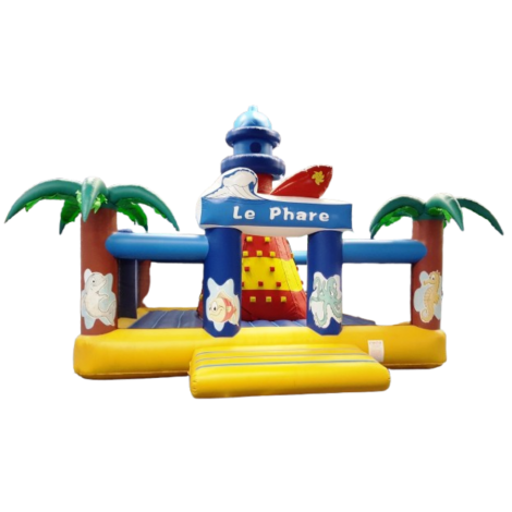 Jeu d'escalade Gonflable lyon - Phare d'escalade - Structure gonflable multi jeux lyon