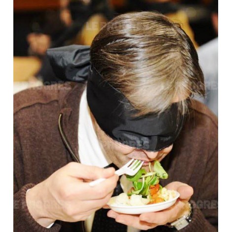 Animation pour entreprise à Lyon - Jeux qui se pratiquent les yeux bandés - Épreuves les yeux bandés