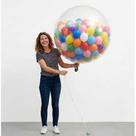 Réalisation décoration ballons Lyon - Ballons 1 mètre - Ballon 1 m XXL - Ballon Geant deco