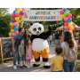 Mascotte Kung Fu Panda - Animation Kung Fu Panda - Déguisement peluche Kung Fu Panda