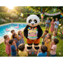Mascotte Kung Fu Panda - Animation Kung Fu Panda - Déguisement peluche Kung Fu Panda