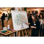 Arbre à emprunte sur Lyon - Wedding tree - Fingerprint tree ou Arbre de vie Livre d'or original pour soirée événementielle à Lyo