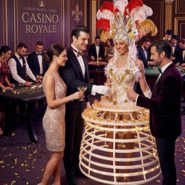 Service robe à champagne Las Vegas