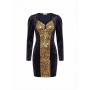 location-robe-moulante-courte-noir-velours-et-pallettes-or-dorees-pour-femme-lyon