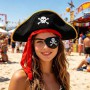 Chapeau de Pirate pour Adultes + Bandeau Œil