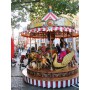 Mini Carrousel Lyon - Petit manège d'autrefois pour enfants 