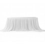 location-juppe-blanche-de-table-nappage-pilsé-contour-table-d'honneur-mariage-decoration-lyon