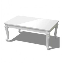 location-table-basse-blanche-orientale-henné- Location Décoration baroque princière 