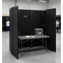Location Isoloir à Lyon - Paravents en bois pour réaliser des isoloirs simple et rapide