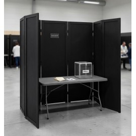 Location Isoloir à Lyon - Paravents en bois pour réaliser des isoloirs simple et rapide