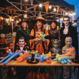 Sculpteur de ballons Halloween — Animation express pour enfants (Lyon & région)